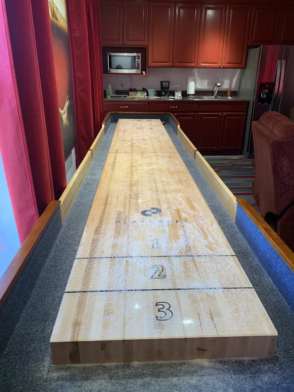 shuffleboard table